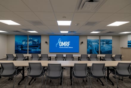 Oklahoma Medical Research Foundation: A Case Study in Building Collaborative Research Spaces with Modern AV Technology