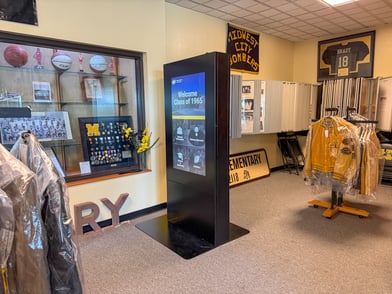 Midwest City High School History Center: Interactive Touch Kiosk