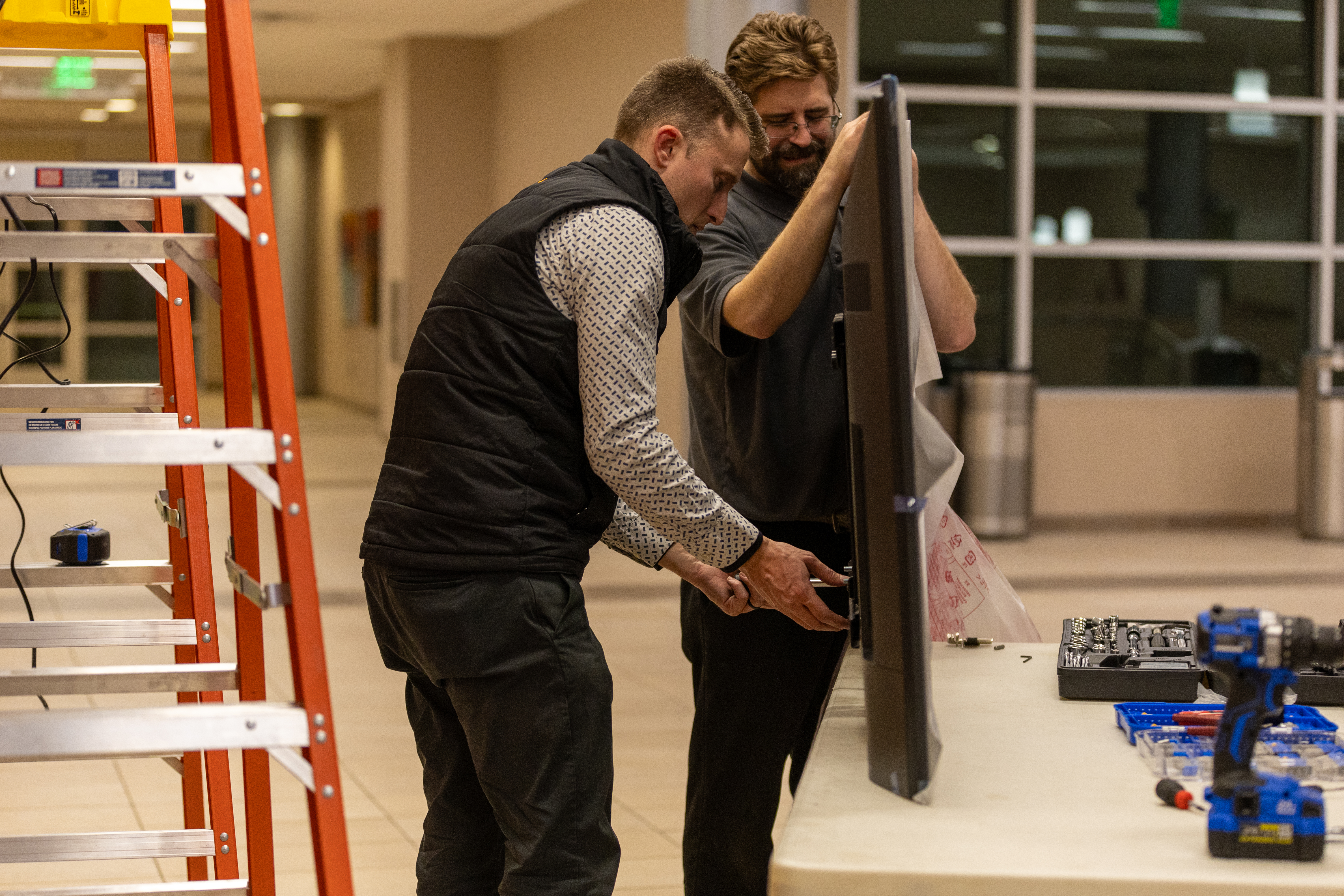 Colorado Mesa University Center digital signage