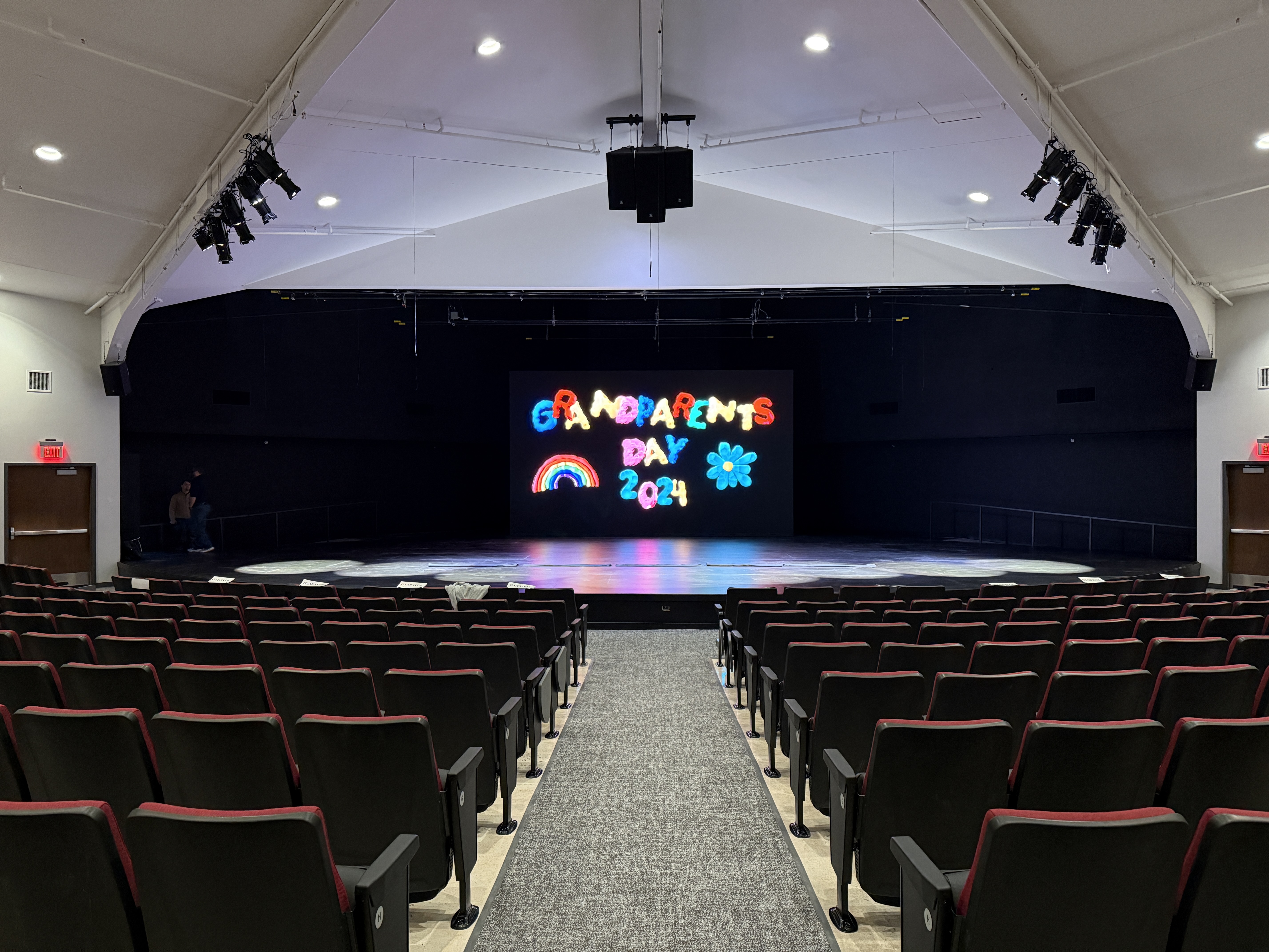 OCA LED wall - event view