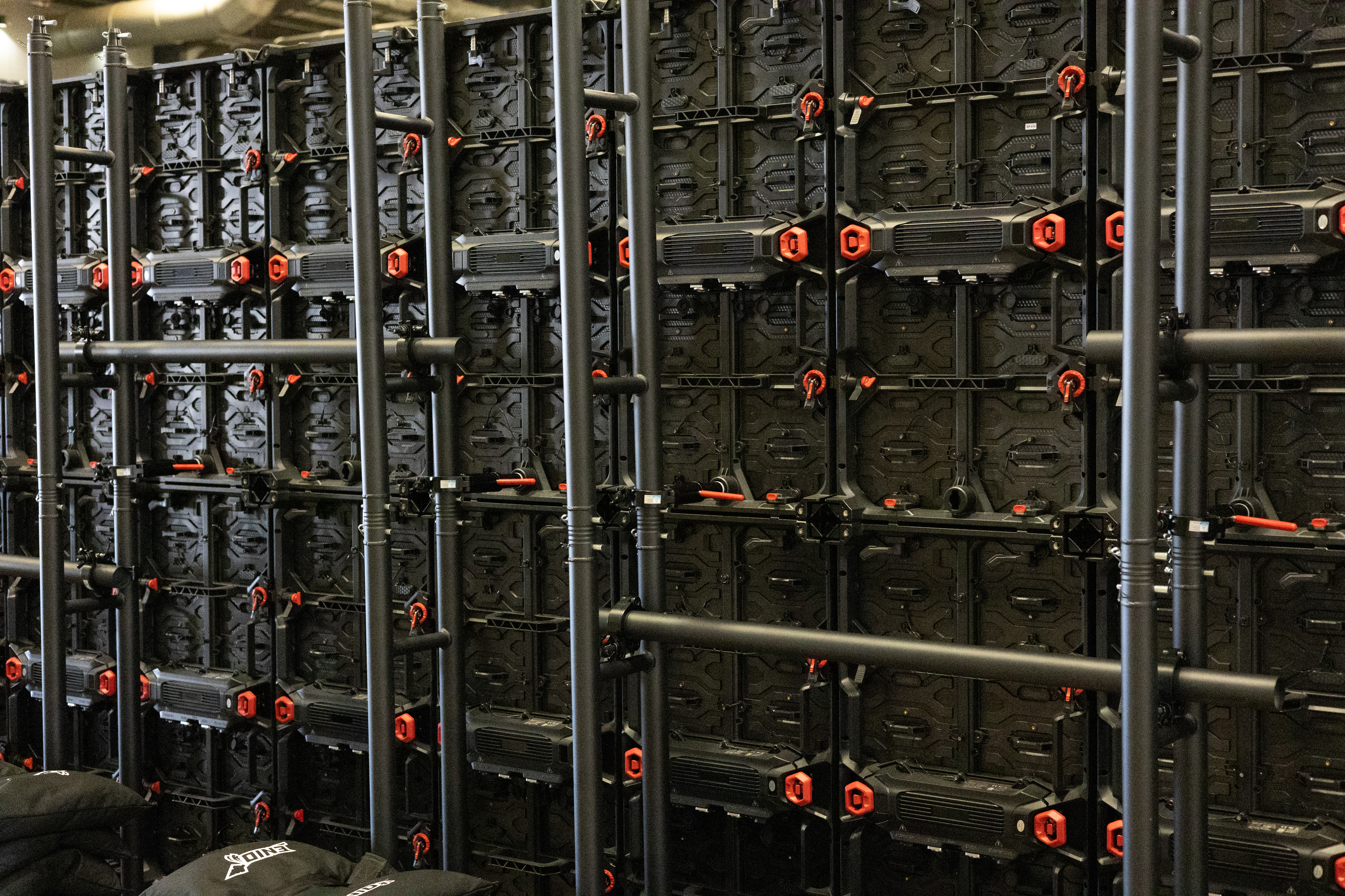 Enid LED wall - stage view