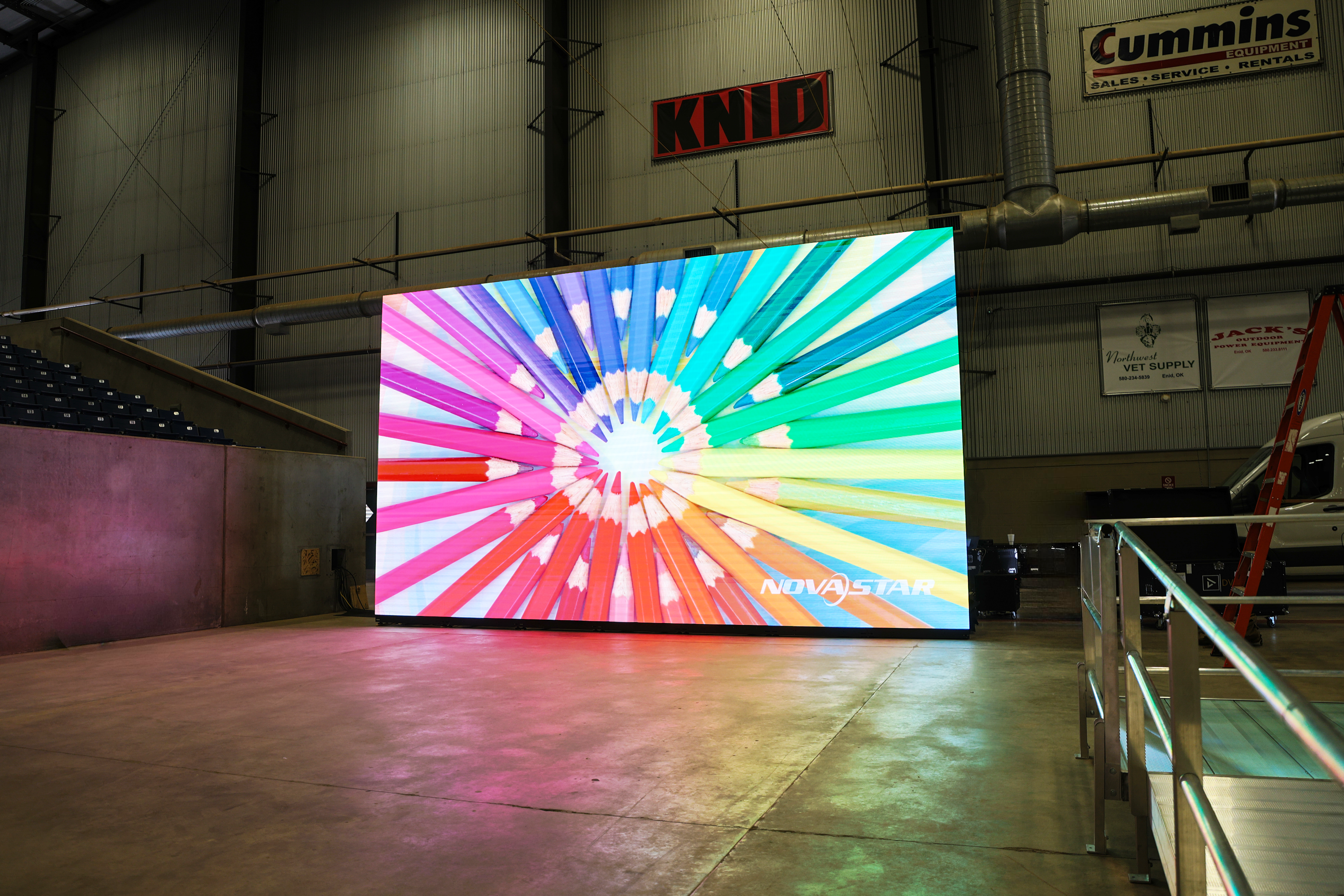 Enid LED wall - featured image